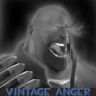 😡 11e8ea34 Team Fortress 2 VINTAGE ANGER jeu vidéo, Team Fortress 2, colère, vintage telegram sticker