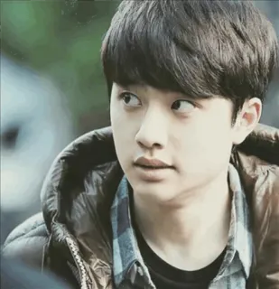 😐 14d385a4 man, korean, person, asian, portrait, indoors, casual telegram sticker