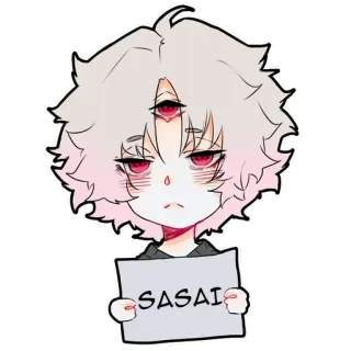 😎 36ac1d92 SASAI Аниме, Мультфильм, Персонаж, Рисунок telegram sticker