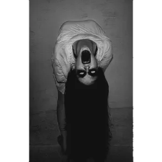 😵 0e6a78d8 ホラー, 不気味, 怖い, 幽霊, 悪夢, 女性 telegram sticker