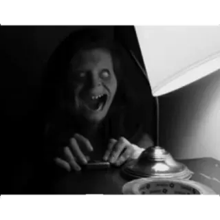 😧 bdffbd0a 不気味, 怖い, ホラー, モンスター, 悪魔 telegram sticker