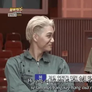 🍾 55efebaf 뮤비뱅크
컴백토크 EXO
-
친 저도 언젠간 이런 순위 매
Hi vọng cơ hội này sẽ sớm đến vớ
sẽ làm một bảng xếp hạng của r telegram sticker