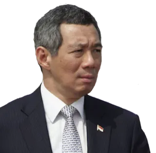 Lee Hsien Loong whatsapp stickers