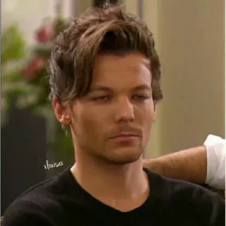 🌿 b4eba325 Louis Tomlinson คน, นักร้อง, ผู้ชาย, คนดัง, ภาพเหมือน whatsapp sticker