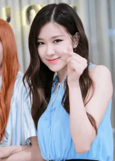 💫 202696c5 woman, person, smiling, portrait, beauty, cute whatsapp sticker