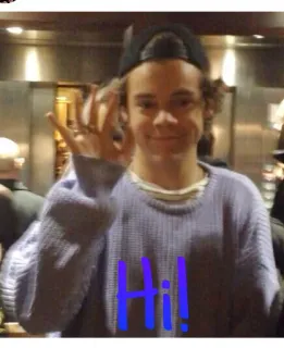 👋 b515b34f Hi! 挨拶, フレンドリー, こんにちは, テキスト telegram sticker