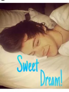 💤 de0cfc96 Sweet Dream! 良い夢を, 睡眠, セレブ, ハリー・スタイルズ telegram sticker