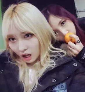 🐩 67eb310e ผู้คน, ผู้หญิง, ภาพเหมือน, สีส้ม, เซลฟี่ telegram sticker