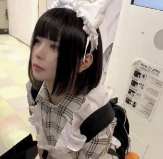 🤧 a5706467 คอสเพลย์, เมด, เครื่องแบบ, น่ารัก, สไตล์อนิเมะ, กะเทย telegram sticker