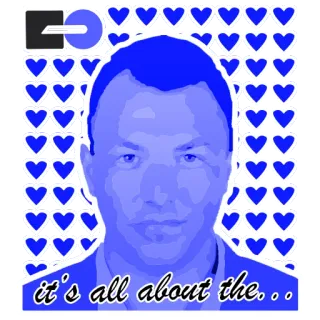 ❤️ 525d4c54 it's all about the... telegram sticker