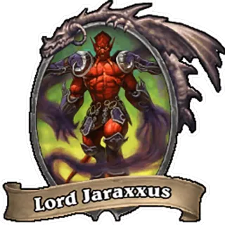 😈 7abe4a1e Lord Jaraxxus 悪魔, ファンタジー, ハースストーン, ジャラクスス, ロード telegram sticker