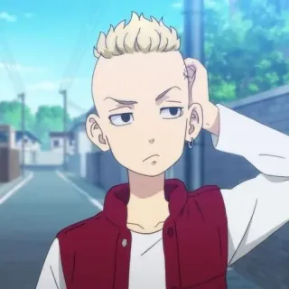 🍙 22f1e43d Anime, Personaje, Retrato, Dibujo animado, Animación whatsapp sticker