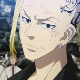 🍙 6d291aa4 Ken Ryuguji Tokyo Revengers Anime, Personaje, Tatuaje, Ken Ryuguji, Tokyo Revengers, Draken whatsapp sticker