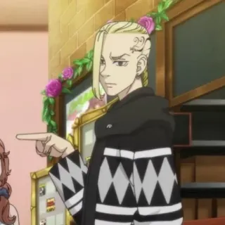 🍙 af6f1ce9 Draken Tokyo Revengers Anime, Manga, Draken, Tokyo Revengers, Personaje de dibujos animados, Señalando whatsapp sticker