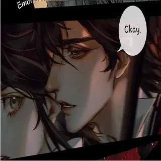 👌 b97d1b37 Okay. mężczyzna, twarz, ok telegram sticker