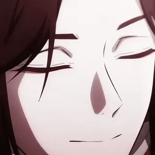 🥢 1228913d аниме, мужчина, лицо, закрытые глаза whatsapp sticker