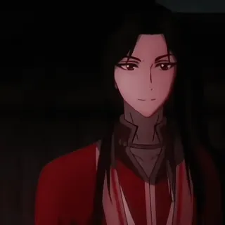 🪔 6a57badf Аниме, Персонаж, Мужской, Длинные волосы whatsapp sticker