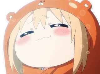 🤤 120a7b57 Umaru Doma Himouto! Umaru-chan anime, umaru, himouto umaru-chan, imut, kawaii, hoodie, cewek whatsapp sticker