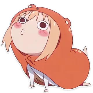 😗 2be529ef Umaru Doma Himouto! Umaru-chan Anime, Imut, Umaru, Himouto, Stiker, Kawaii whatsapp sticker
