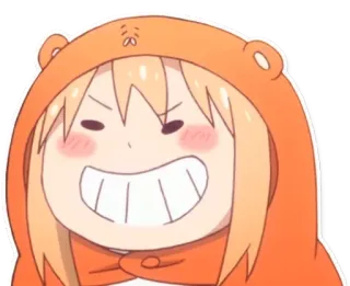😏 b750f7e5 Umaru Doma Himouto! Umaru-chan Anime, Umaru, Himouto, Imut, Kawaii, Gadis whatsapp sticker
