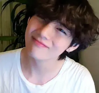 🍋 01b95f7d V kpop, bts, v, cantante coreano, ídolo, masculino telegram sticker