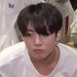 😣 d3492641 Jungkook persona, cantante, kpop, celebridad, hombre, ídolo, asiático telegram sticker