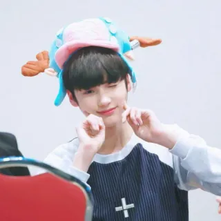 Hueningkai TXT by @seokjins whatsapp stickers