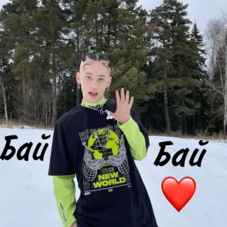 Даня Милохин😍 whatsapp stickers