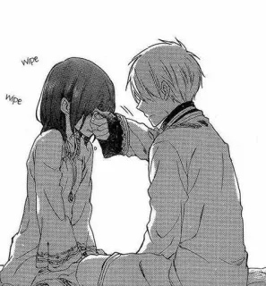 Hug and kiss by @Hazzreyno whatsapp stickers