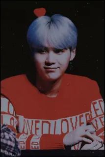 💸 9d122d69 LOVED 하트, 남자, 사랑받는, 스웨터 whatsapp sticker