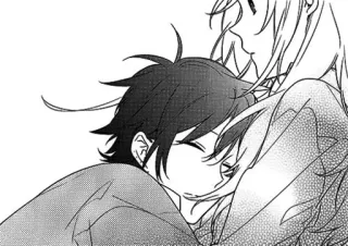 💞 bae0f285 만화, 애니, 로맨스, 커플, 포옹, 귀여운 whatsapp sticker