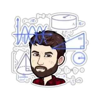 🤨 49737535 C=2πr, Απr², 2πrh, 60°, V=1/3πr²h matematika, geometri, persamaan, fisika, matematika telegram sticker