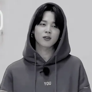 ☺️ 0da3b801 YOU чимин, k-pop, bts, толстовка, ты, знаменитость whatsapp sticker