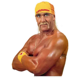 Hulk Hogan telegram stickers