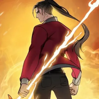 💥 15d3caea 男, アニメ, キャラクター, ポーズ, 漫画 telegram sticker