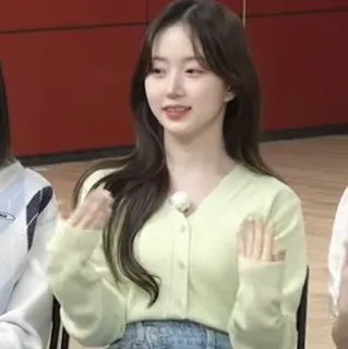 🧝‍♀ 9cd077cd wanita, gadis, asia, korea, potret whatsapp sticker