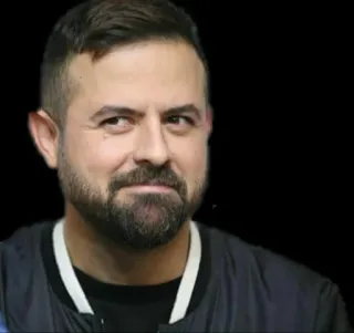 🦅 01e82dd8 hombre, retrato, barba, cara, persona telegram sticker