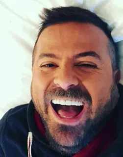 🦅 3f1da746 hombre, sonriendo, retrato, feliz, cara, persona telegram sticker