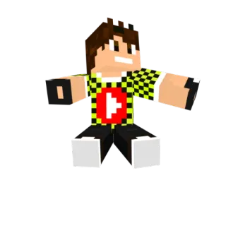 😒 16b95be3 Minecraft, YouTube, Pixel, Gaming, Personage telegram sticker