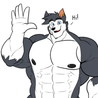 HungryWulfyPack telegram stickers