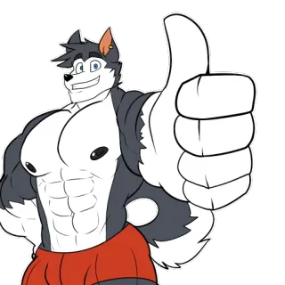 HungryWulfyPack telegram stickers