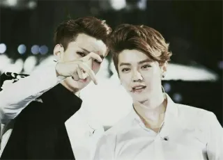 ❣ 74f96429 мужчины, корейский, k-pop, азиатский, айдол telegram sticker