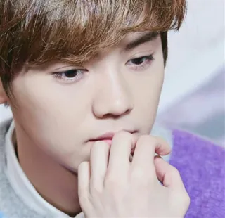 🤔 7ca3c07a человек, портрет, мужчина, азиат, крупный план, лицо telegram sticker