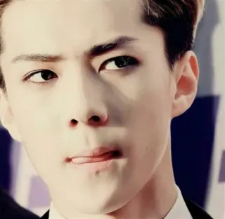 😋 8a31645b человек, мужчина, лицо, kpop, певец, портрет telegram sticker