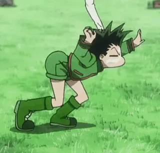 😑 2263cd2a Gon Hunter x Hunter anime, cartoon, gon, hunterxhunter whatsapp sticker