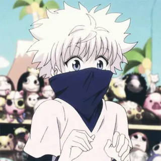 🙄 5939c6a9 Killua Zoldyck Hunter x Hunter anime, killua, zoldyck, hunter x hunter, shonen whatsapp sticker