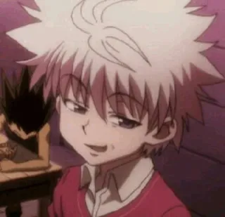 😏 661e39ac Killua Zoldyck Hunter x Hunter anime, manga, killua, hunterxhunter, killuazoldyck, zoldyck whatsapp sticker