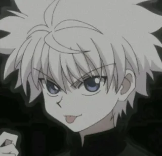 😛 c14f8807 Killua Zoldyck Hunter x Hunter anime, killua, hunter x hunter, cartoon, character whatsapp sticker