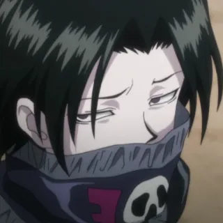 😑 98194e98 Feitan Portor Hunter x Hunter Anime, Personnage, Feitan, Hunter x Hunter, Morosité, Mélancolie telegram sticker