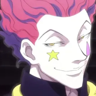 😏 c9ede051 Hisoka Hunter x Hunter Anime, Manga, Méchant, Clown telegram sticker